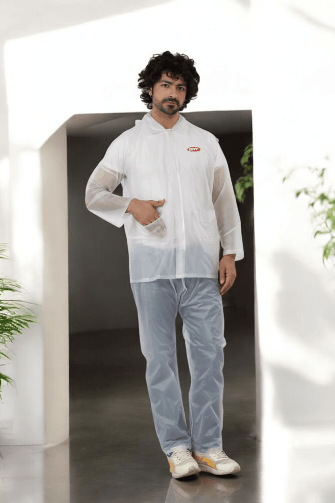 Men's PVC raincoat by Tuff Rainwear