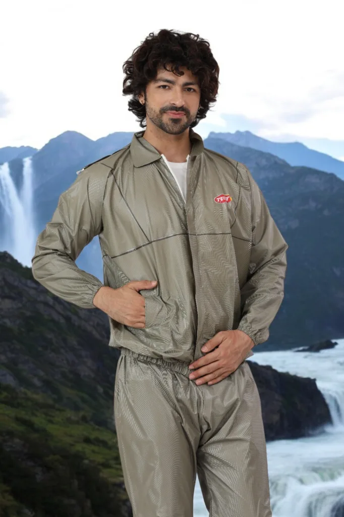 Men's PVC raincoat by Tuff Rainwear