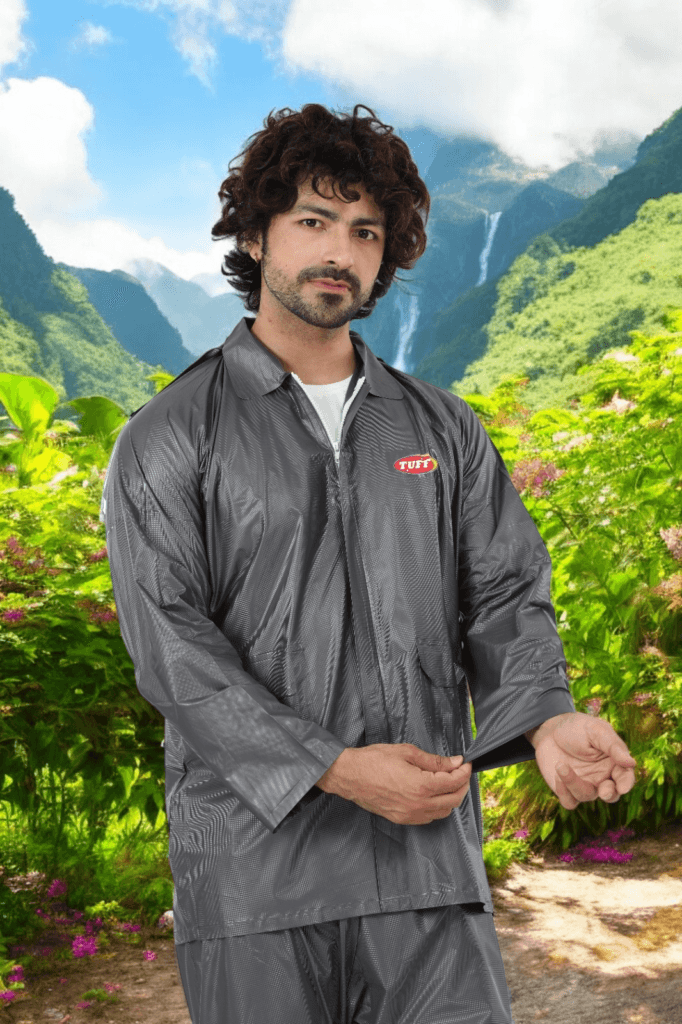 Men's PVC raincoat by Tuff Rainwear