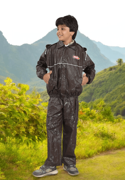 Boys PVC raincoat by Tuff Rainwear Boys PVC raincoat by Tuff Rainwear
